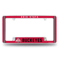 Wholesale Ohio State University Alternate Design All Over Chrome Frame - Bottom Oriented