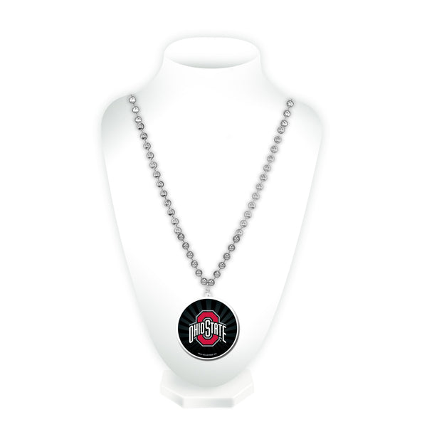 Wholesale Ohio State University Beads With Printed Insert