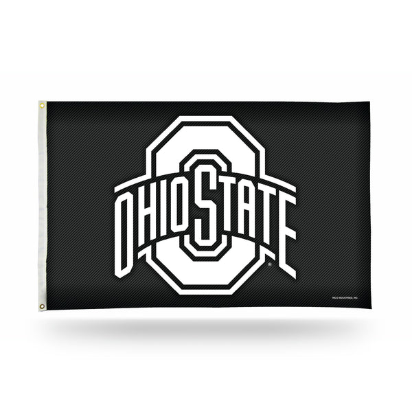 Wholesale Ohio State University - Carbon Fiber Design - Banner Flag (3X5)