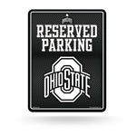 Wholesale Ohio State University - Carbon Fiber Design - Metal Parking Sign