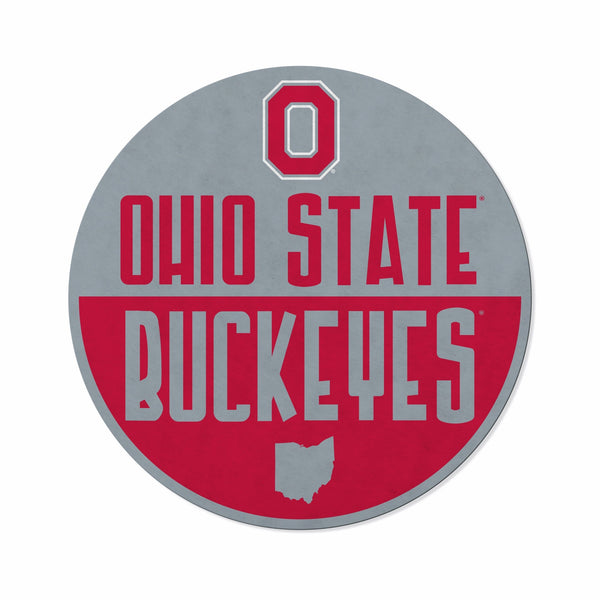 Wholesale Ohio State University Shape Cut Logo With Header Card - Classic Design