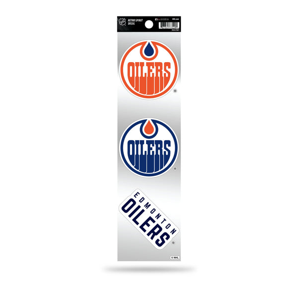 Wholesale Oilers 3-Piece Retro Spirit Decals