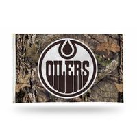 Wholesale Oilers / Mossy Oak Camo Break-Up Country Banner Flag (3X5)