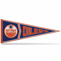 Wholesale Oilers Retro Design Soft Felt Carded Pennant (12" X 30")