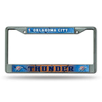 Wholesale Oklahoma City Thunder Chrome Frame