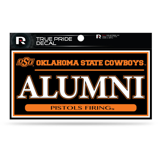 Wholesale Oklahoma State 3" X 6" True Pride Decal - Alumni