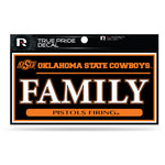 Wholesale Oklahoma State 3" X 6" True Pride Decal - Family