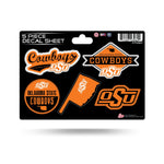 Wholesale Oklahoma State 5 Piece Decal Sheet