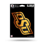 Wholesale Oklahoma State Die Cut Metallic Sticker