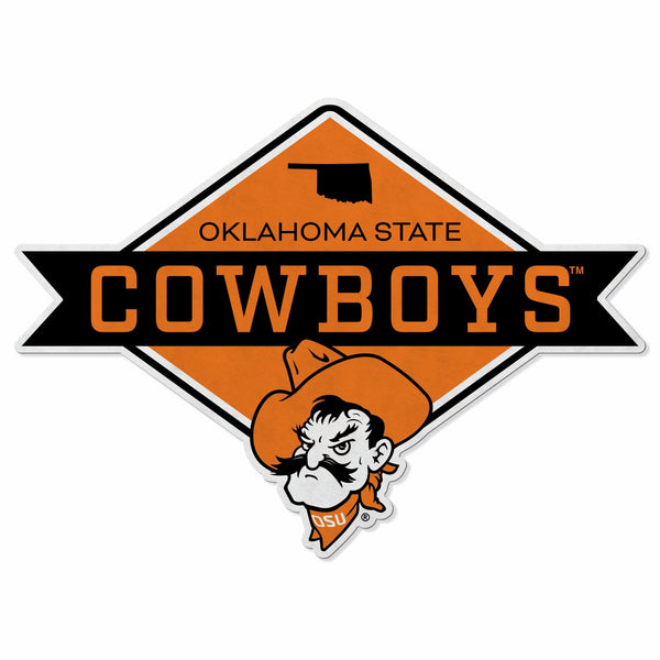 Wholesale Oklahoma State Shape Cut Logo With Header Card - Diamond Design