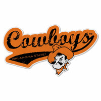 Wholesale Oklahoma State Shape Cut Logo With Header Card - Distressed Design