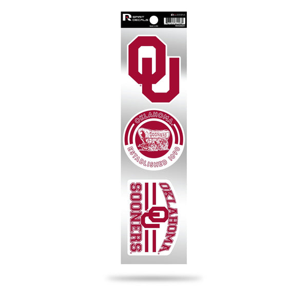 Wholesale Oklahoma University 3-Piece Retro Spirit Decals