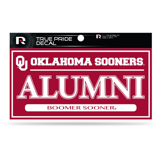 Wholesale Oklahoma University 3" X 6" True Pride Decal - Alumni