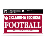 Wholesale Oklahoma University 3" X 6" True Pride Decal - Football