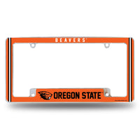 Wholesale Oregon State Alternate Design All Over Chrome Frame - Bottom Oriented