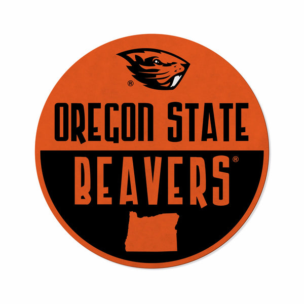 Wholesale Oregon State Shape Cut Logo With Header Card - Classic Design