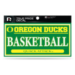 Wholesale Oregon University 3" X 6" True Pride Decal - Basketball