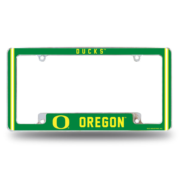 Wholesale Oregon University Alternate Design All Over Chrome Frame - Bottom Oriented
