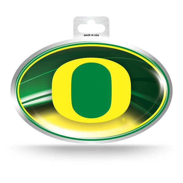 Wholesale Oregon University Metallic Oval Sticker
