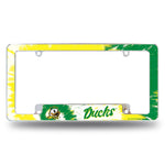 Wholesale Oregon University - Tie Dye Design - All Over Chrome Frame (Bottom Oriented)