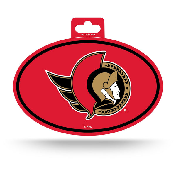 Wholesale Ottawa Senators Full Color Oval Sticker