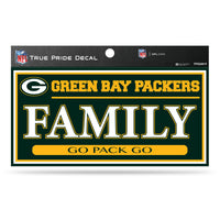 Wholesale Packers 3" X 6" True Pride Decal - Family