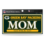 Wholesale Packers 3" X 6" True Pride Decal - Mom