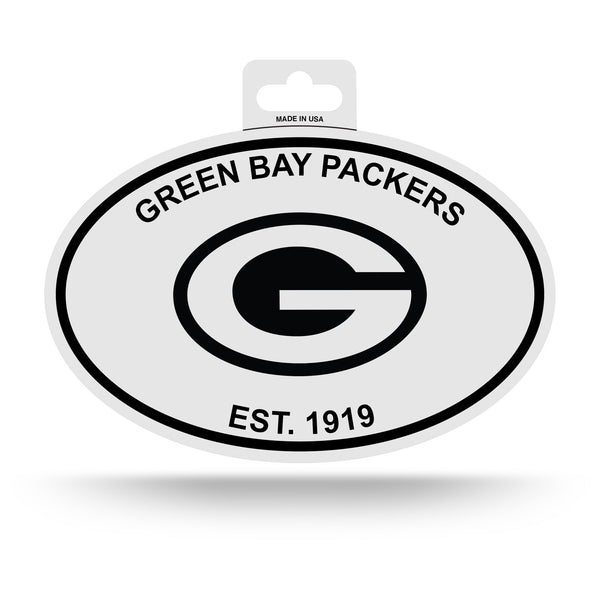 Wholesale Packers Black And White Oval Sticker