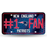 Wholesale Patriots #1 Fan Primary Logo Metal Tag