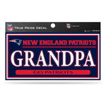 Wholesale Patriots 3" X 6" True Pride Decal - Grandpa