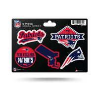 Wholesale Patriots 5-Pc Sticker Sheet