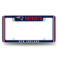 Wholesale Patriots Alternate Design All Over Chrome Frame - Top Oriented