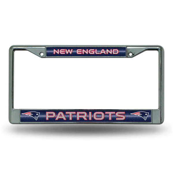 Wholesale Patriots Bling Chrome Frame