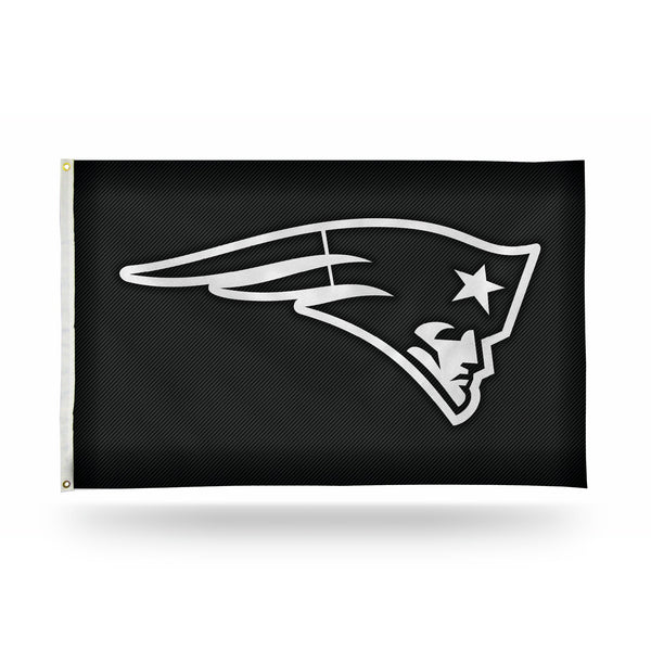 Wholesale Patriots - Carbon Fiber Design - Banner Flag (3X5)