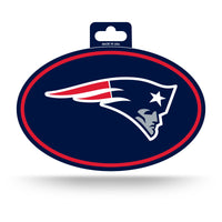 Wholesale Patriots Full Color Oval Sticker