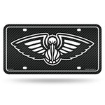 Wholesale Pelicans - Carbon Fiber Design - Metal Auto Tag