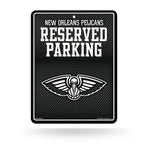 Wholesale Pelicans - Carbon Fiber Design - Metal Parking Sign