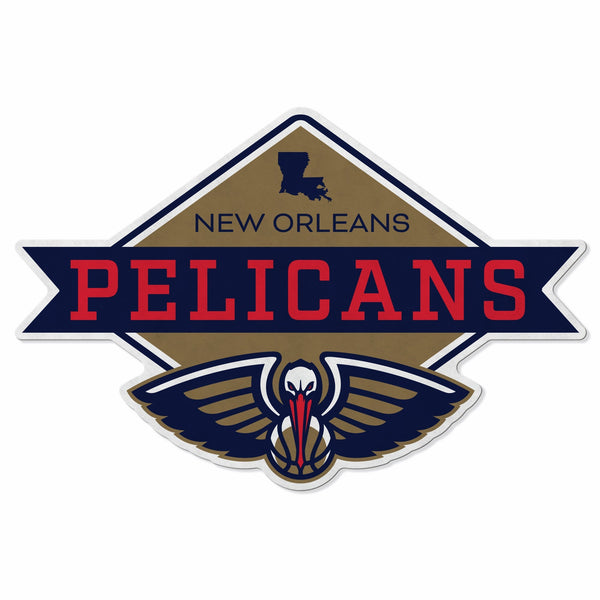 Wholesale Pelicans Shape Cut Logo With Header Card - Diamond Design
