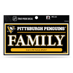 Wholesale Penguins 3" X 6" True Pride Decal - Family