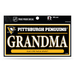 Wholesale Penguins 3" X 6" True Pride Decal - Grandma