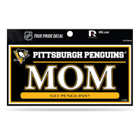 Wholesale Penguins 3" X 6" True Pride Decal - Mom