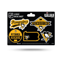 Wholesale Penguins 5-Pc Sticker Sheet