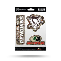 Wholesale Penguins / Mossy Oak Camo Break-Up Triple Spirit Sticker