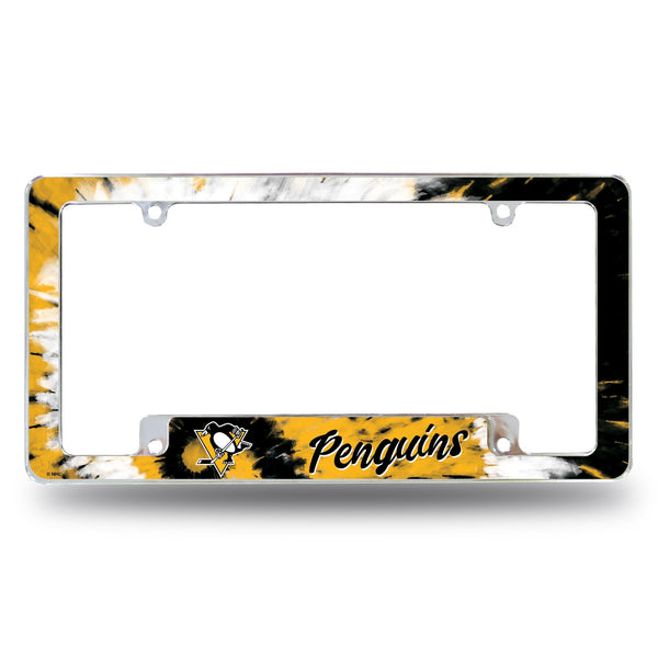 Wholesale Penguins - Tie Dye Design - All Over Chrome Frame (Bottom Oriented)