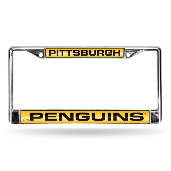 Wholesale Penguins Yellowith Black Laser Chrome Frame