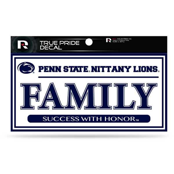 Wholesale Penn State 3" X 6" True Pride Decal - Family (Alternate)