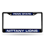Wholesale Penn State Nittany Lions Black Laser Chrome 12 x 6 License Plate Frame