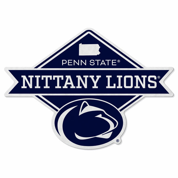 Wholesale Penn State Shape Cut Logo With Header Card - Diamond Design