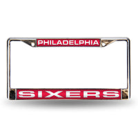 Wholesale Philadelphia 76'Ers Laser Frame (Red)