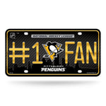 Wholesale Pittsburgh Penguins #1 Fan Metal Tag